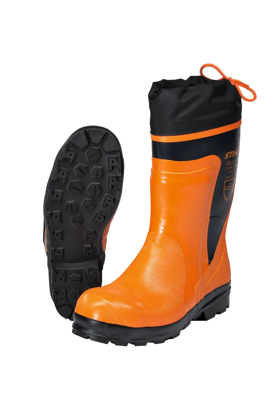 Rubberen laarzen, voor gebruik met kettingzagen, FUNCTION, maat 47