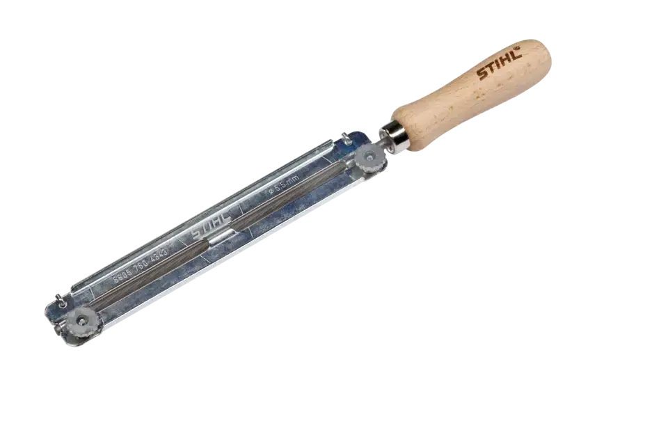 Vijlhouder, met ronde vijl, voor 3/8"-ketting, Ø 5,2 mm