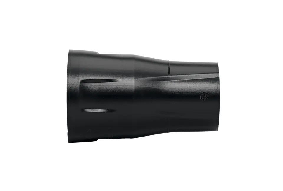 Blaasmond, rond en recht