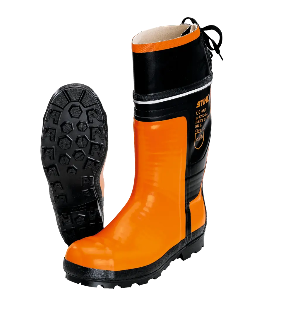 Rubberen laarzen, voor gebruik met kettingzagen, Special, maat 36