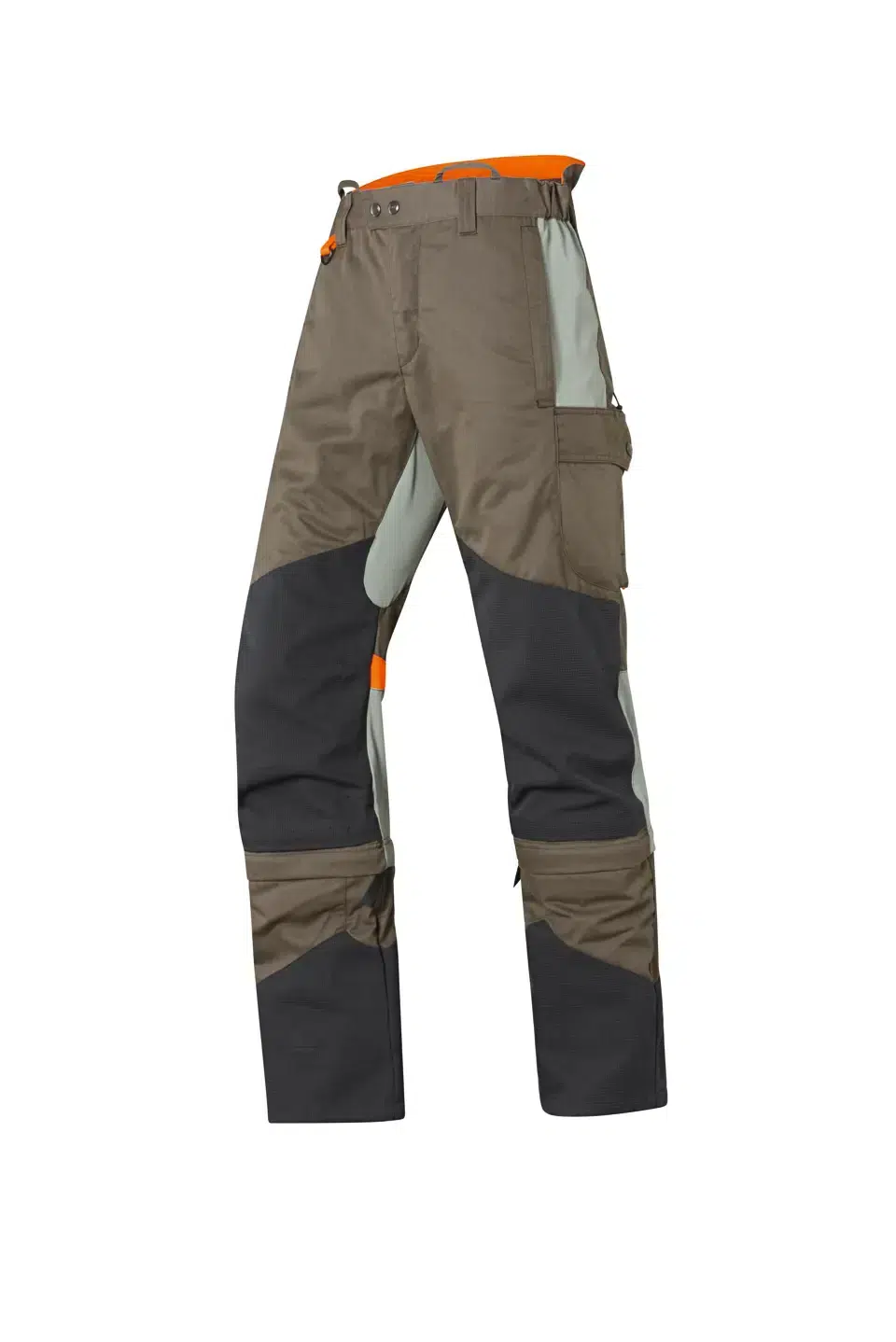 Beschermingsbroek, HS Multi-Protect, maat XXL, turf